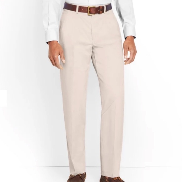Orvis Other - Orvis Khakis Trim Fit Chino Pants Flat Front Dress Pants